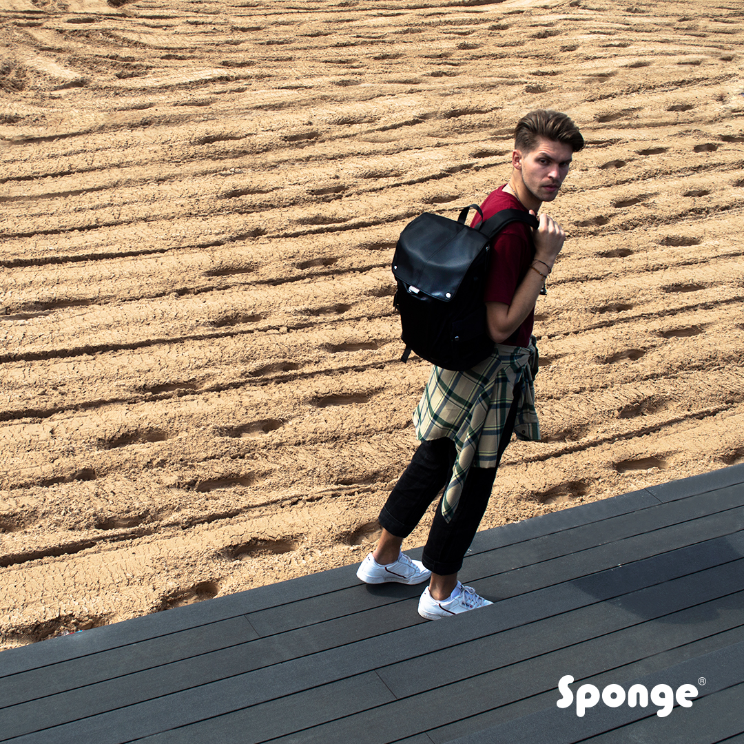 sponge tourist backpack